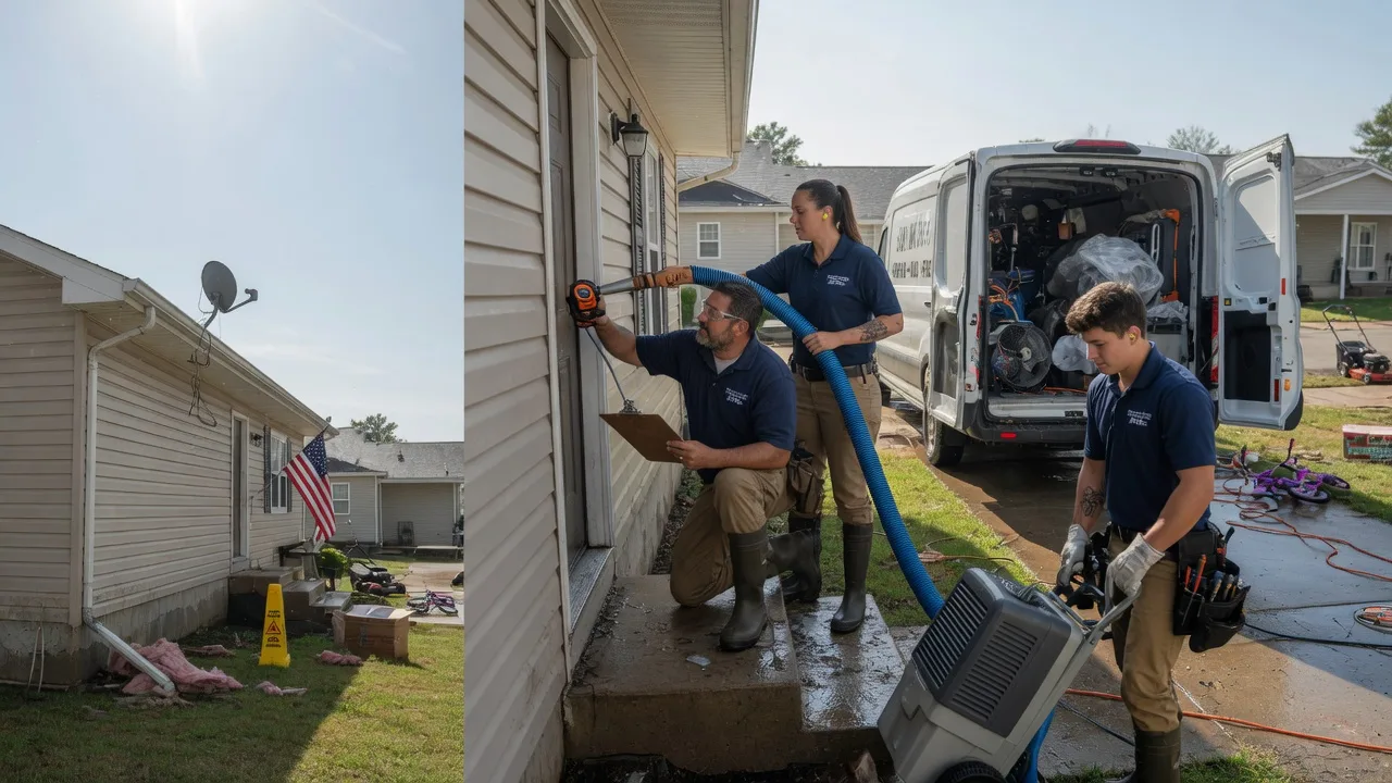 Ceiling Water Damage Restoration in Lexington, TX near me